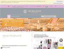 Tablet Screenshot of durance.de