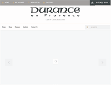 Tablet Screenshot of durance.com.au